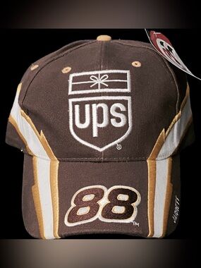 VTG NASCAR Dale Jarrett 88 UPS Hat Chase Authentics NWT OSFA Robert Yates